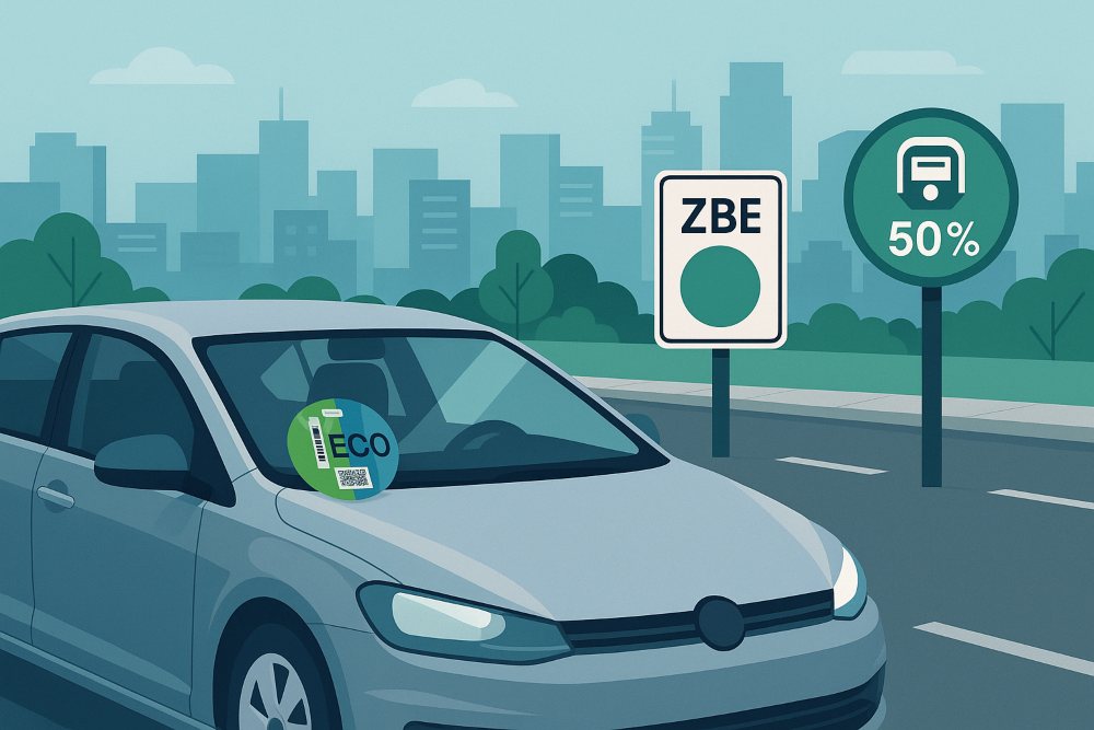 Etiqueta eco_ qué coches la tienen Etiqueta eco: restricciones